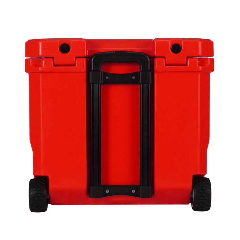 Icey-Tek 35 Litre Cool Box With Wheels - Candy Red