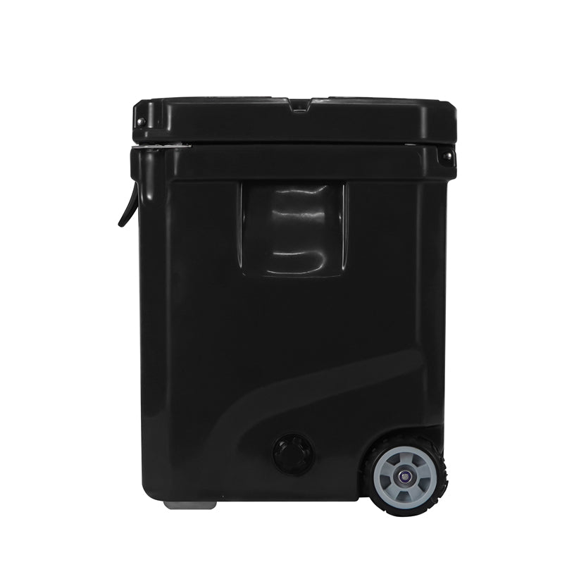Icey-Tek 35 Litre Cool Box With Wheels - Jet Black