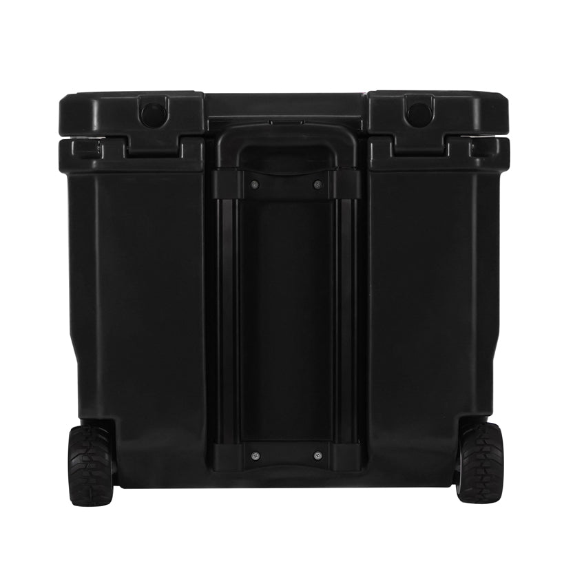 Icey-Tek 35 Litre Cool Box With Wheels - Jet Black