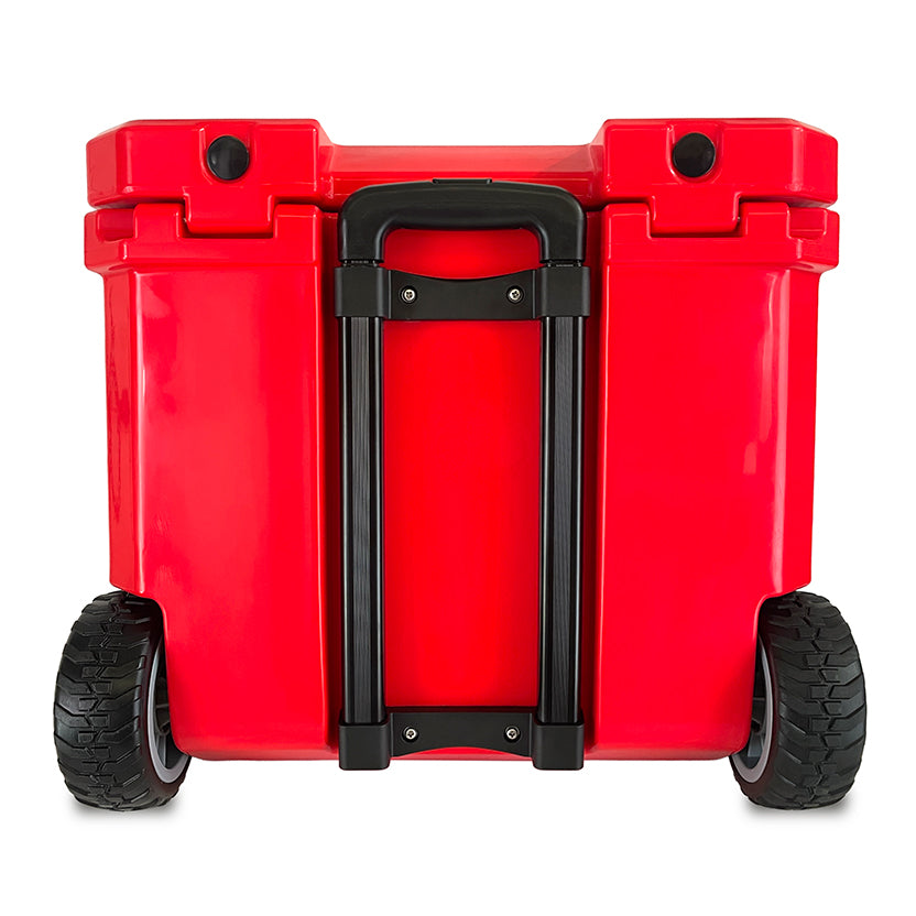 Icey-Tek 35 Litre Cool Box With Wheels - Candy Red