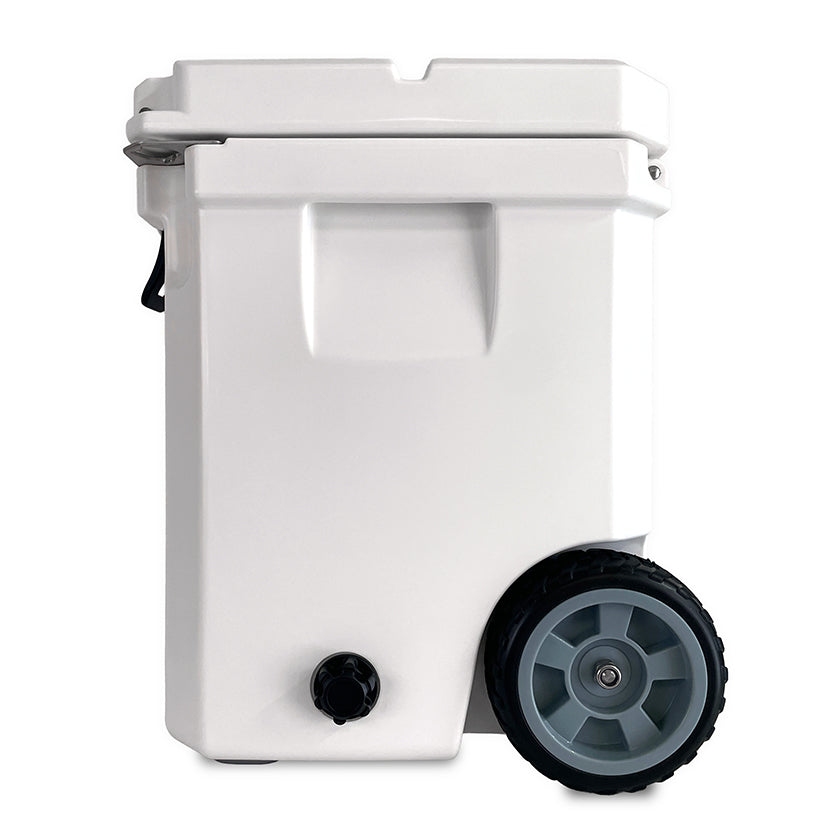 Icey-Tek 35 Litre Cool Box With Wheels - Ice White