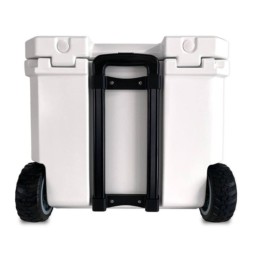 Icey-Tek 35 Litre Cool Box With Wheels - Ice White