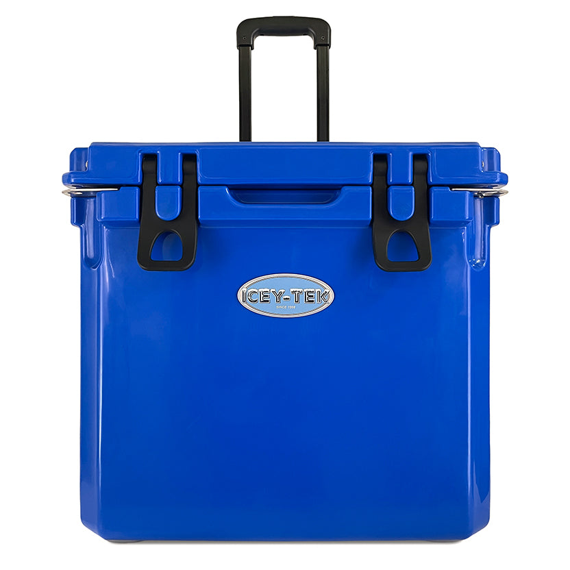 Icey-Tek 35 Litre Cool Box With Wheels - Ocean Blue