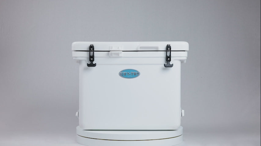 Icey-Tek 55 Litre Cube Cool Box In Ice White