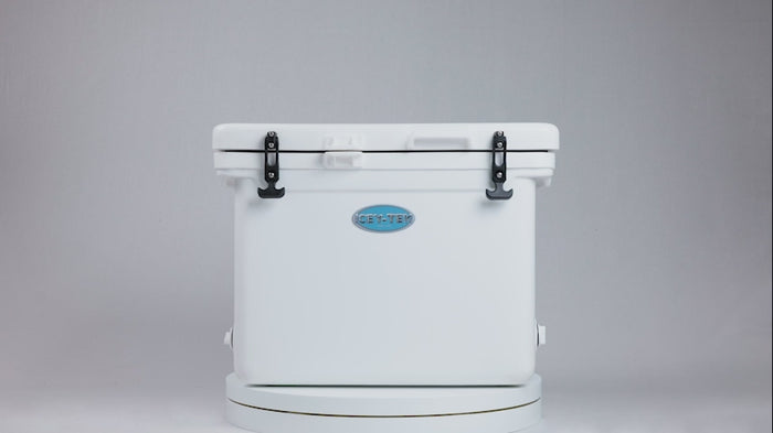 Icey-Tek 55 Litre Cube Cool Box In Ice White