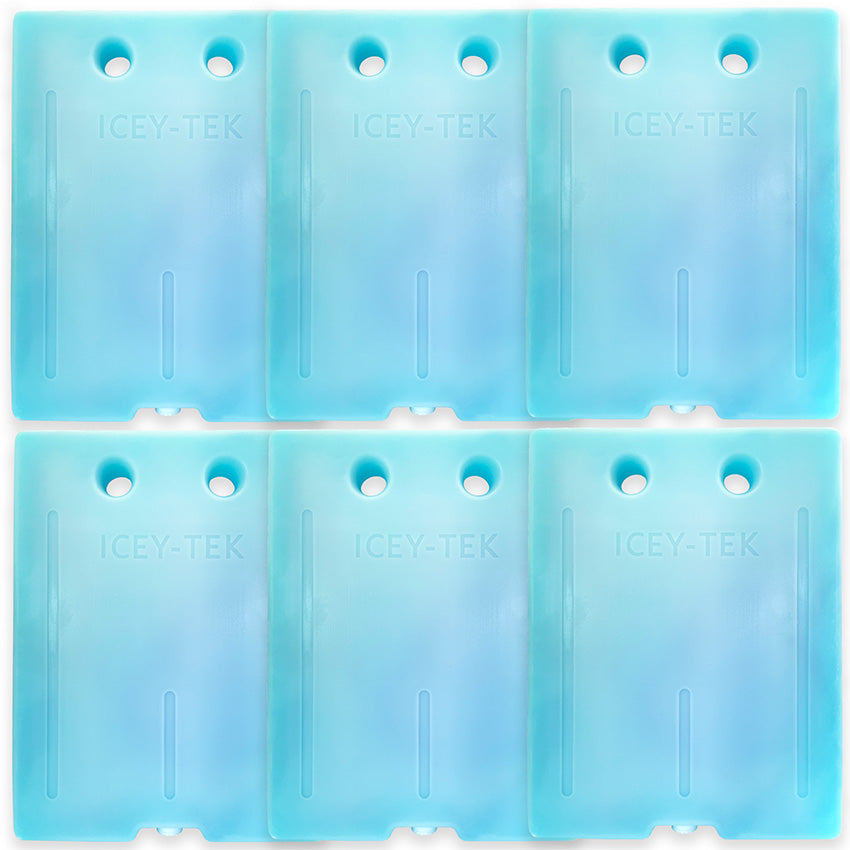 6 x Icey-Tek Large Gel Ice Pack From Cool Boxes UK