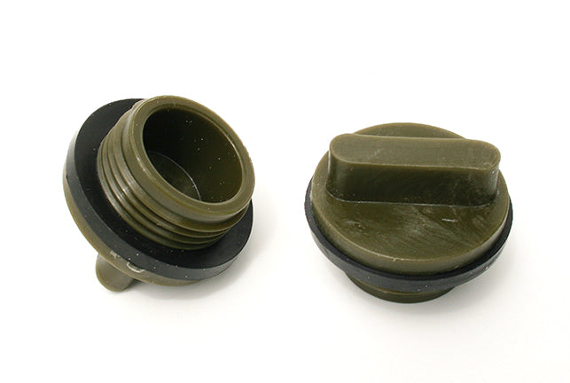 Icey-Tek Khaki Green Stop Plug Bung