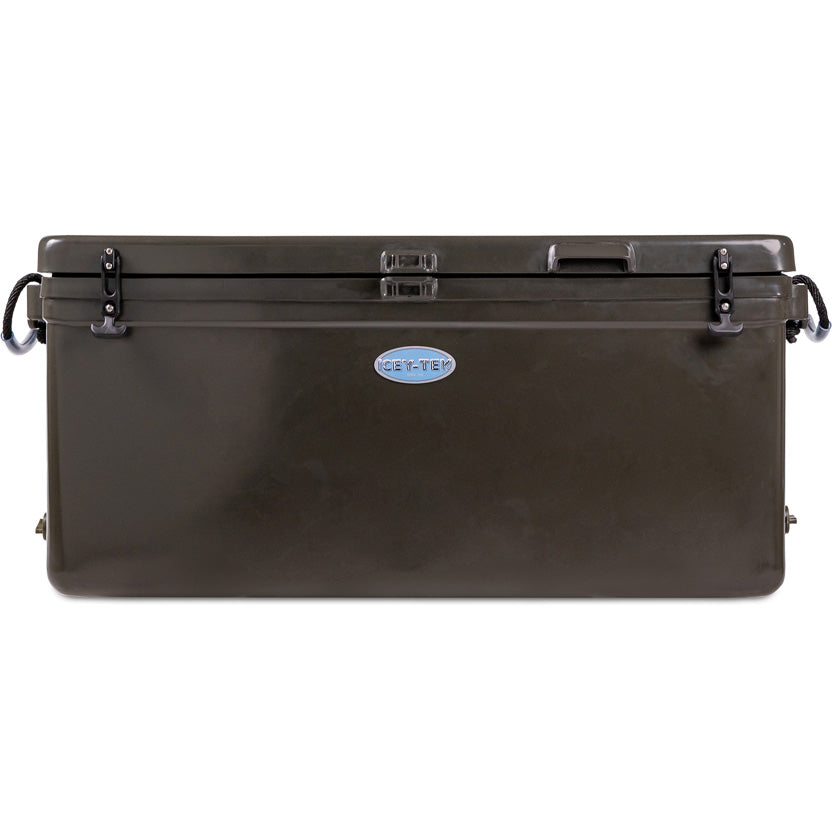 Icey-Tek 115 Litre Long Cool Box In Dark Khaki
