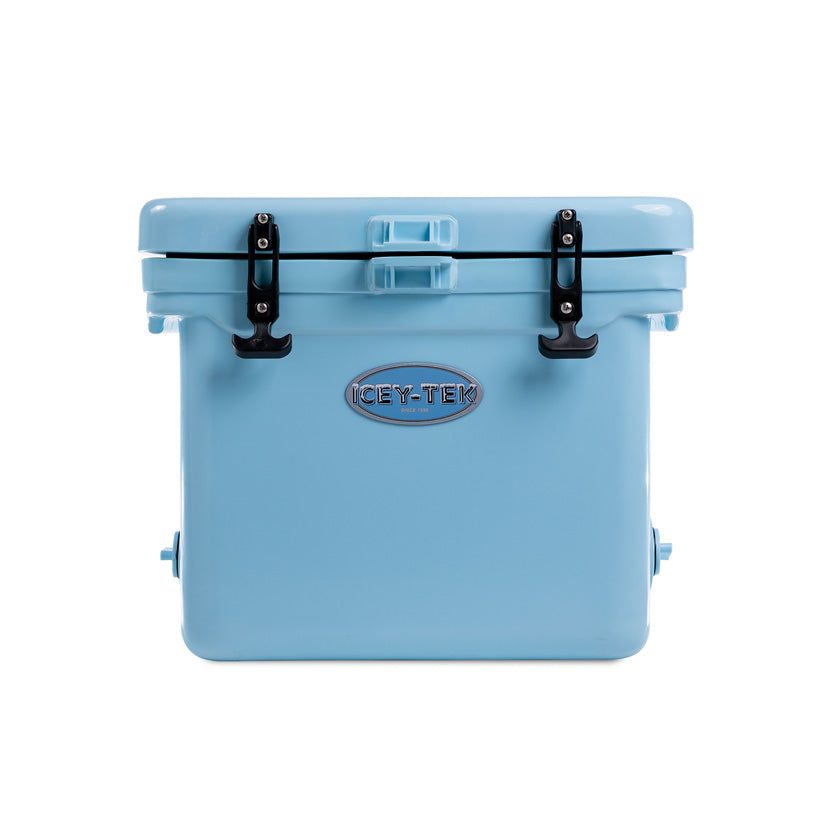 Icey-Tek 25 Litre Cube Cool Box In Baby Blue