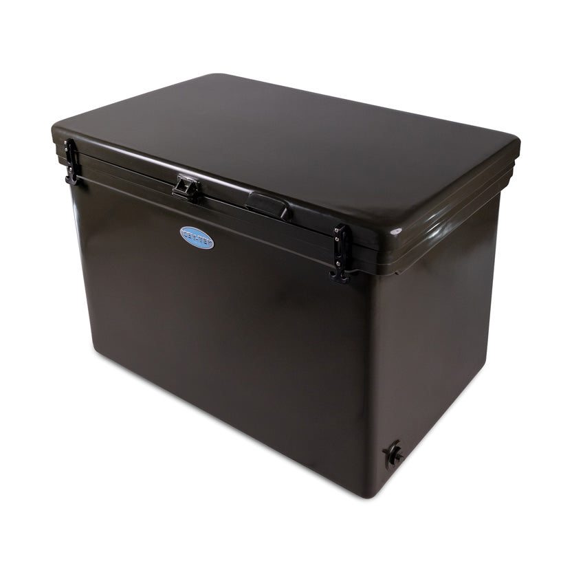 Icey-Tek 300 Litre Cube Cool Box In Dark Khaki