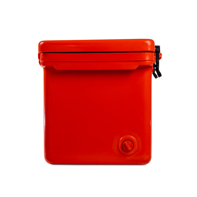 Icey-Tek 55 Litre Cube Cool Box In Flame Orange