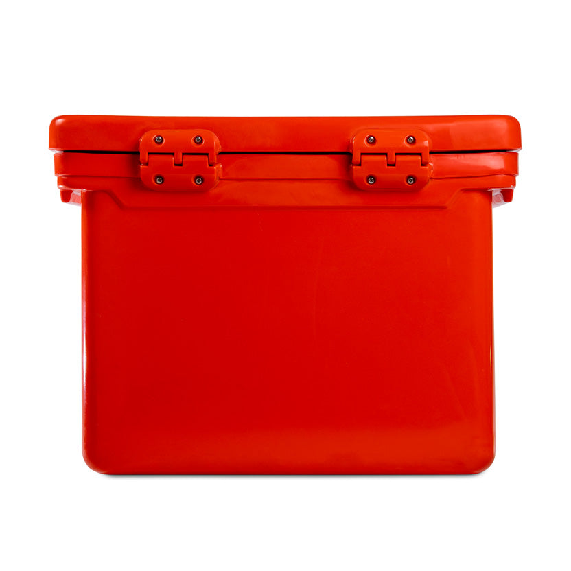 Icey-Tek 55 Litre Cube Cool Box In Flame Orange