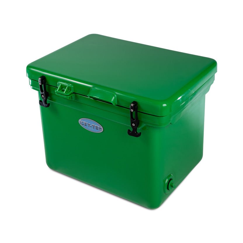 Icey-Tek 55 Litre Cube Cool Box In Forest Green