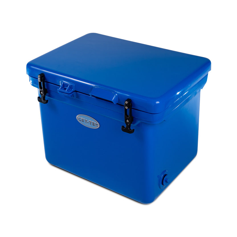 Icey-Tek 55 Litre Cube Cool Box In Ocean Blue