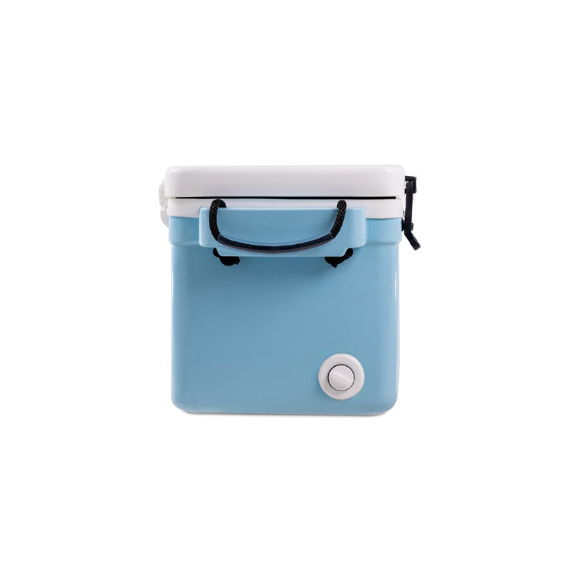 Icey-Tek 56 Litre Long Cool Box In Baby Blue + White