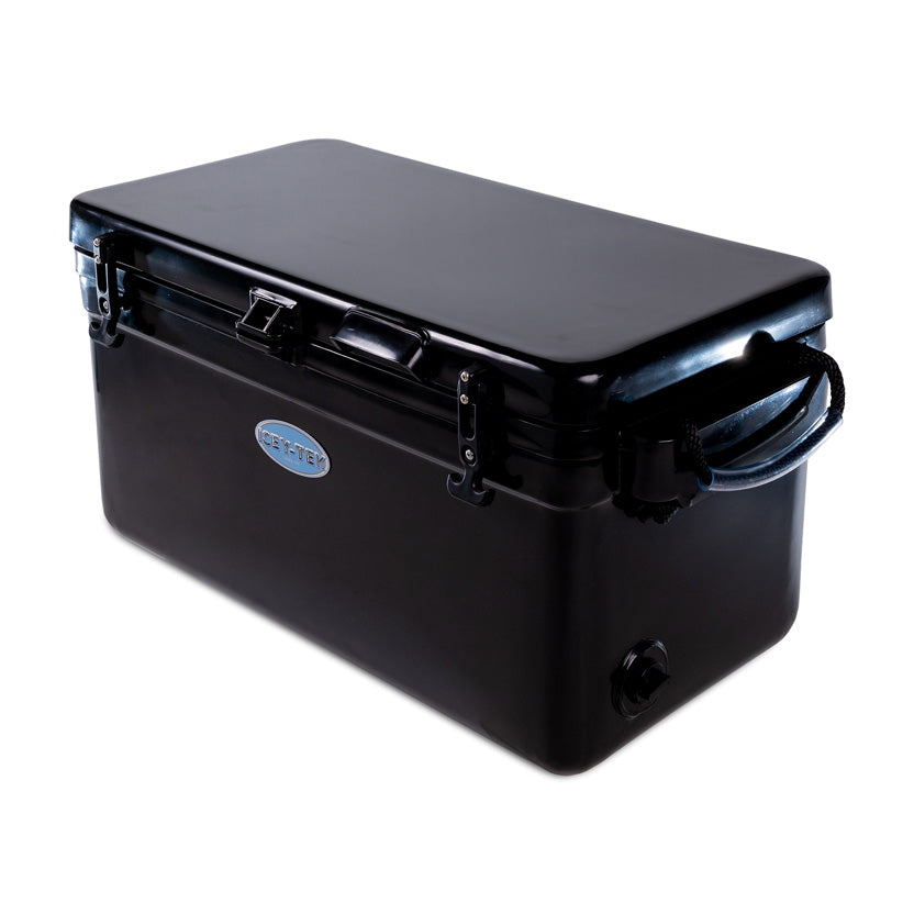 Icey-Tek 56 Litre Long Cool Box In Jet Black