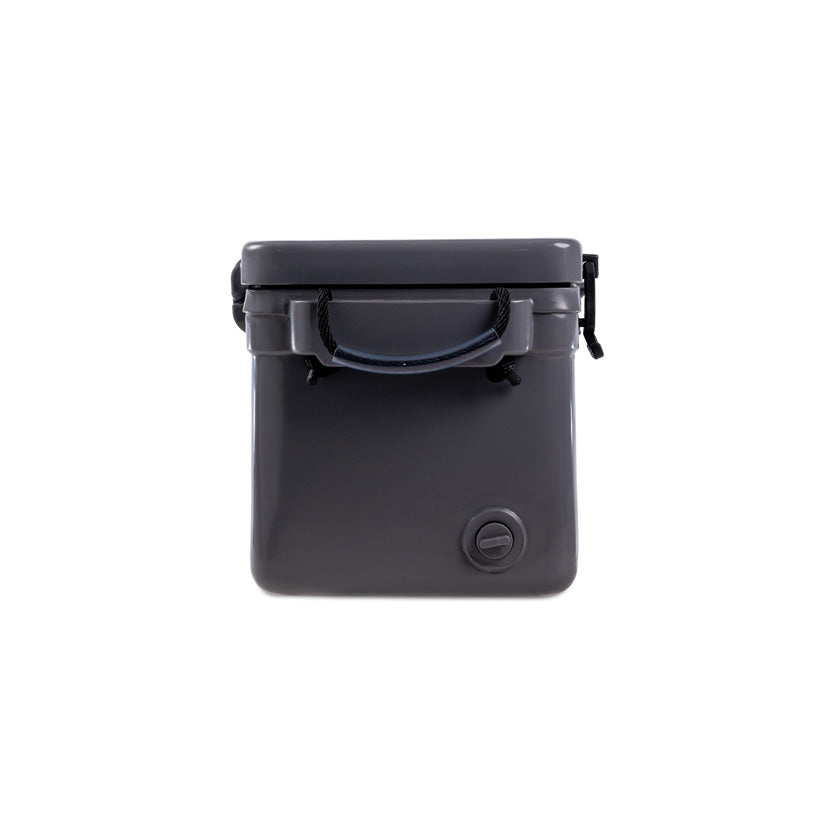 Icey-Tek 56 Litre Long Cool Box In Steel Grey