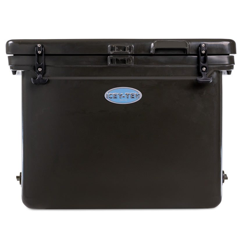 Icey-Tek 82 Litre Cube Cool Box In Dark Khaki